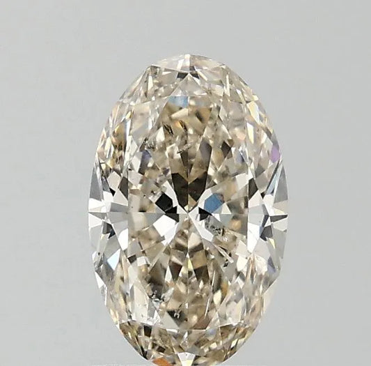 1.20ct Oval Natural Diamond (Colour J, Clarity SI2, Cut VG, IGI Certified)