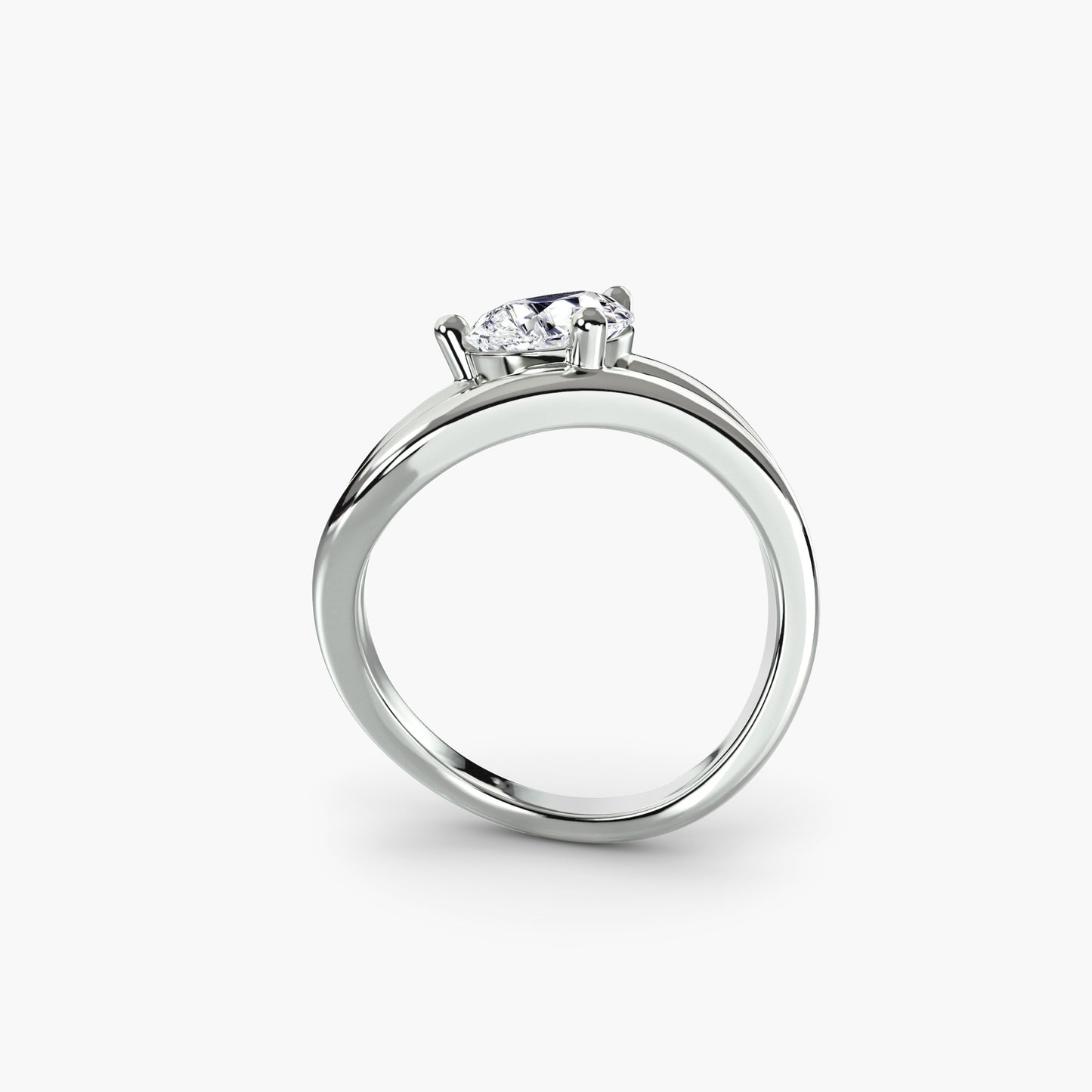 Dual Band Wave Ring
