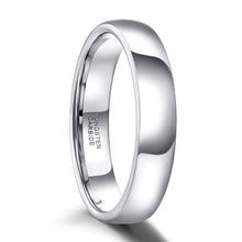 Load image into Gallery viewer, 2-8mm | Tungsten Plain Polished Band Ring
